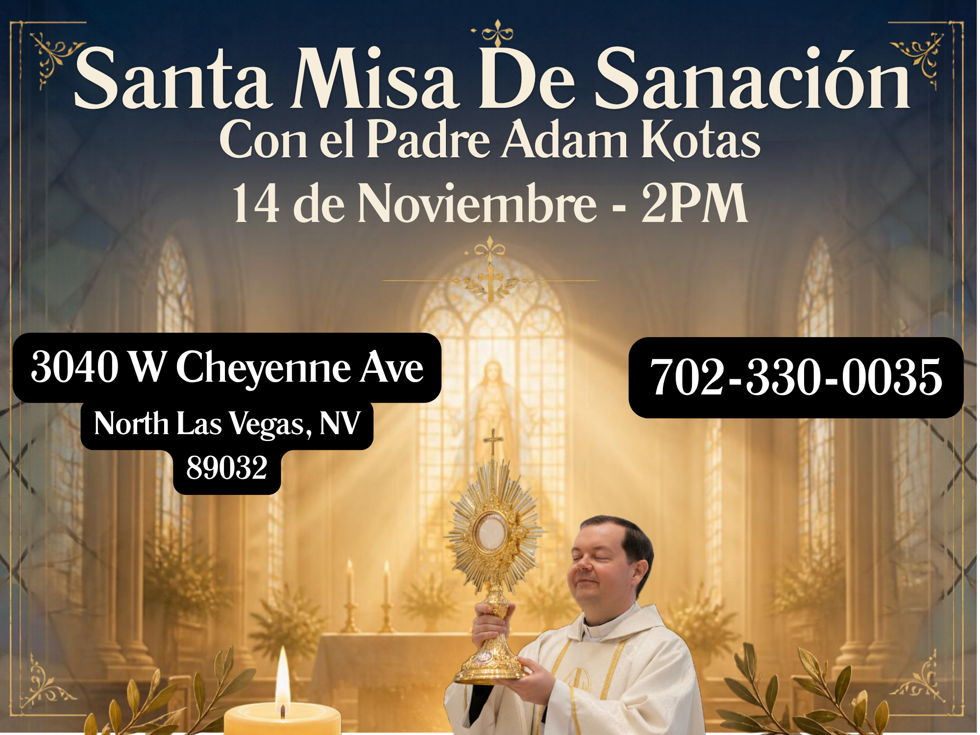 Santa Misa De Sanacion 14 Nov